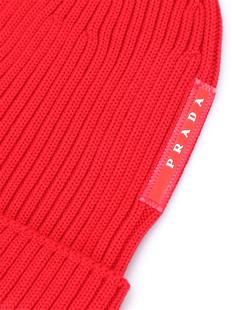 prada linea beanie